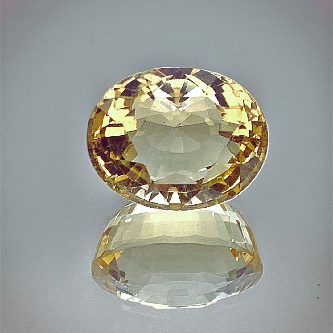 Natural Citrine – 8.32 Carat (Certified) | Astrogems India